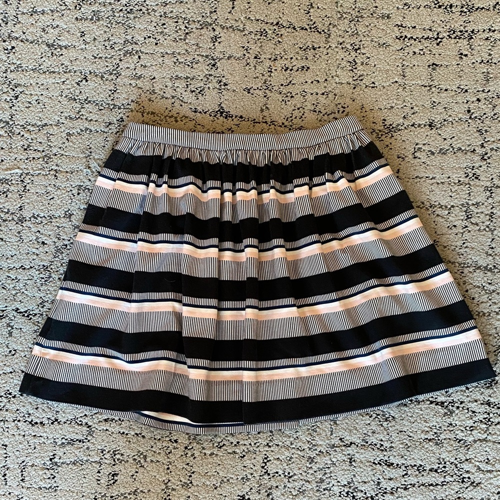 Kids striped Kate spade skater skirt w/ pockets